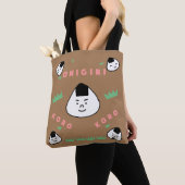 Onigiri Koro Koro (die Rolling Rice Balls) Tasche (Von Nahem)