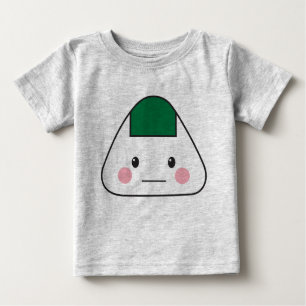 Onigiri omusubi japanisches Reisball-Meerespflanze Baby T-shirt