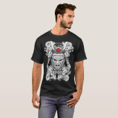 Onimusha Samurai-Tattoo-Stil T-Shirt (Vorne ganz)