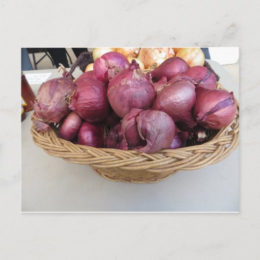 Onion Bowl Postkarte (Vorderseite)