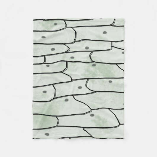 Onion Cells Fleecedecke (Vorderseite)