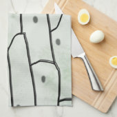 Onion Cells Geschirrtuch (Viertel Falte)