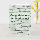 Onion Cells Karte (Gelbe Blume)