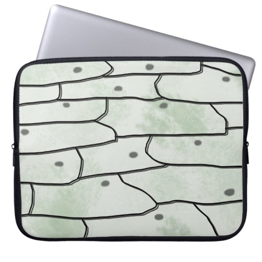 Onion Cells Laptopschutzhülle (Vorderseite)