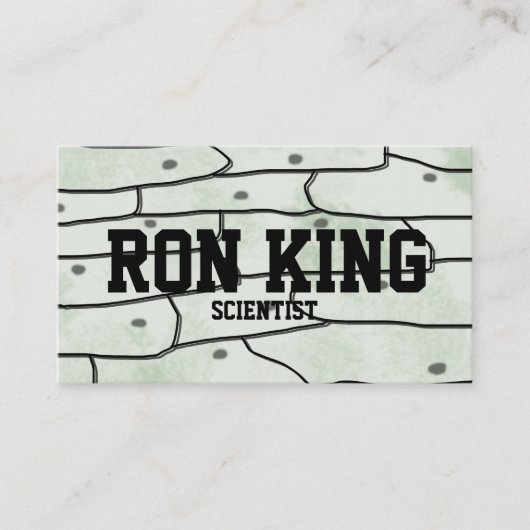 Onion Cells Visitenkarte (Vorderseite)