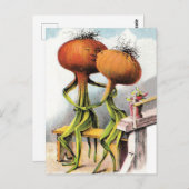 Onion Kiss Postkarte (Vorne/Hinten)