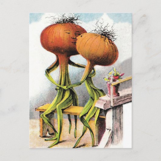 Onion Kiss Postkarte (Vorderseite)