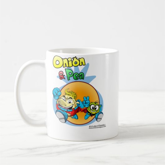 Onion & Pea covers mug. Kaffeetasse (Links)