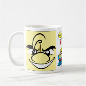 Onion & Pea eyes mug. Kaffeetasse (Links)