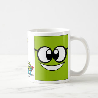 Onion & Pea eyes mug. Kaffeetasse