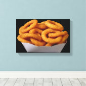 Onion Rings Leinwanddruck (Insitu (Holzboden))
