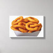 Onion Rings Leinwanddruck (Vorderseite)