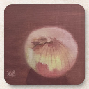 Onion-Studie Getränkeuntersetzer