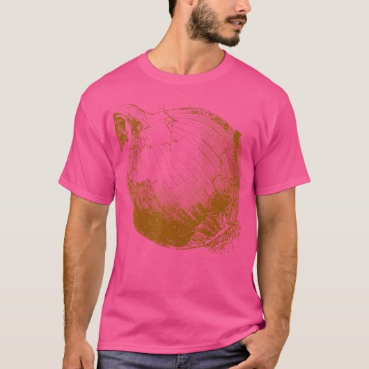 Onion Vegetable Vegetarian Onion T-Shirt (Vorderseite)