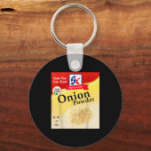 Onion Wder Holiday Condiment Sce Costumes Group Ma Schlüsselanhänger (Vorderseite)
