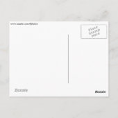 Onionenzellen unter dem Mikroskop Postkarte (Rückseite)