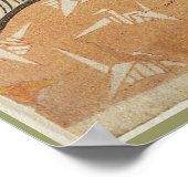 Onitsutaya Tattoo Artist Japanisch Fine Art Poster (Ecke)