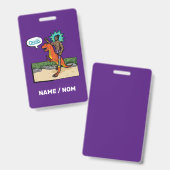 ONIVA! Dino Lutteur Ausweis (Vorder- & Rückseite)