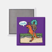 ONIVA! Dino Lutteur Magnet (Vorderseite/Rückseite)