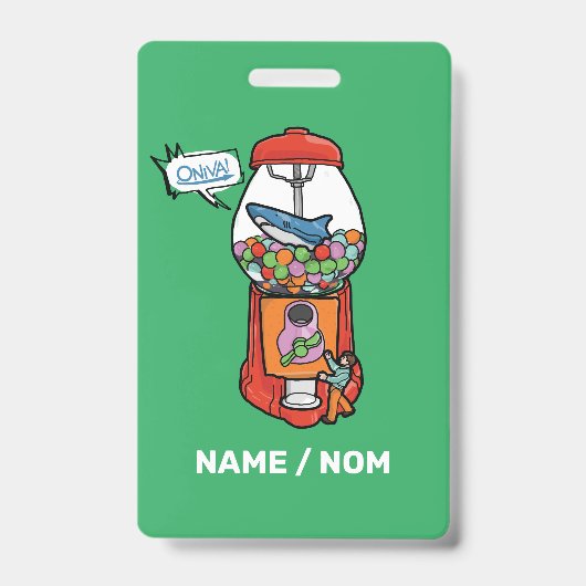 ONIVA! Gomme Balloune Ausweis (Vorderseite)