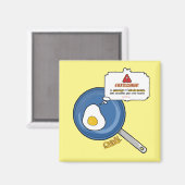 ONIVA! Oeuf Magnet (Vorderseite/Rückseite)