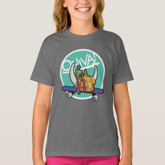 ONIVA! Squelette Viking T-Shirt (Vorderseite)