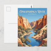 Onkaparinga River Nationalpark Australien Postkarte (Vorne/Hinten)