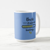 Onkel 2024 Ladung Schwangerschaft UNC Geburt Kaffeetasse (VorderseiteRechts)