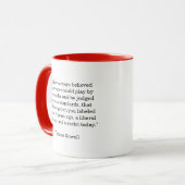 Onkel Al Mug -- Sowell Zitat Tasse (Vorderseite Links)