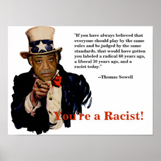Onkel Al Poster— Sowell Quote Poster