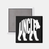 Onkel Bär Magnet (Vorderseite/Rückseite)
