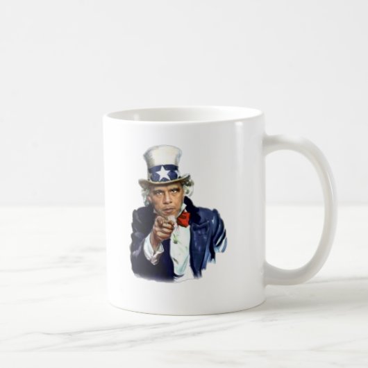Onkel Barack Mug Kaffeetasse (Rechts)