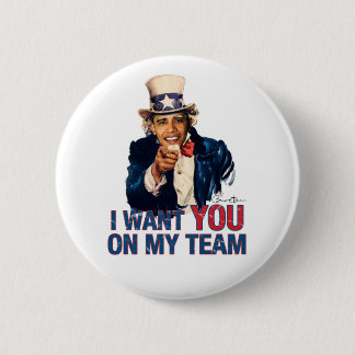 Onkel Barack Obama will ich Sie auf meinem Team Button