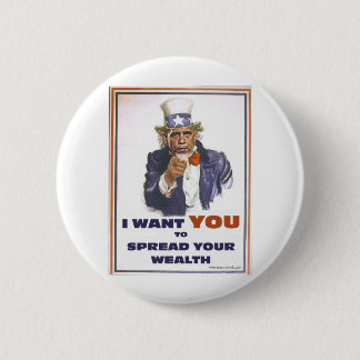 ONKEL BARACK WANTS YOU TO VERBREITETE DEN REICHTUM BUTTON