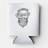 Onkel Bart "Bearded Funcle an Extra cool Uncle" Dosenkühler (Vorderseite)