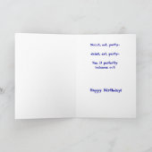 Onkel Birthday Card Karte (Innenseite)