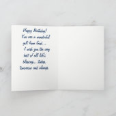 Onkel Birthday Card Karte (Innenseite)