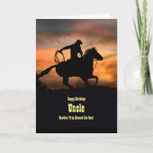 Onkel Birthday Eine weitere Reise um die Sonne Karte (Vorderseite)