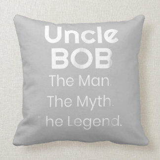 Onkel Bob Der Mann der Mythos der Legende Kissen