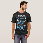 Onkel Bows oder Burnouts Onkel Lieben Sie Baby Boy T-Shirt (Vorne ganz)
