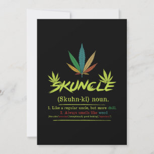Onkel Definition Weed Rauchen Onkel Lustig Kiffer Einladung