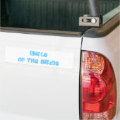 Onkel der Braut Autoaufkleber (Auf Lkw)