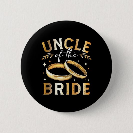 Onkel der Braut, Hochzeit und Enge Button (Vorderseite)