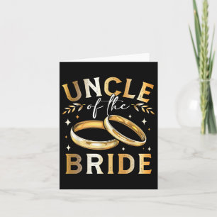 Onkel der Braut, Hochzeit und Enge Karte