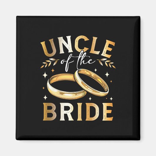 Onkel der Braut, Hochzeit und Enge Magnet (Vorne)