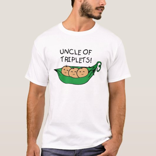 Onkel der Dreiergruppe-Hülse T-Shirt (Vorderseite)