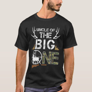 Onkel der großen Camouflage eines Geburtstags T-Shirt