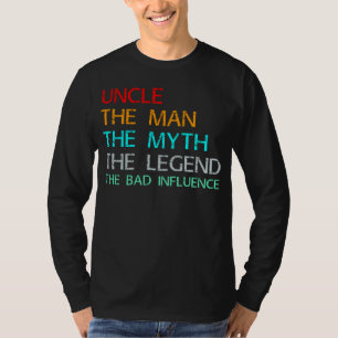 Onkel der Mann der Mythos der Legende T-Shirt
