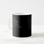 Onkel Der Mann der Mythos Der schlechte Einfluss Kaffeetasse (Vorderseite Links)