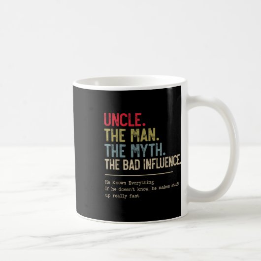 Onkel der Mann, der Mythos, der schlechte Einfluss Kaffeetasse (Rechts)